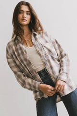 Franky Plaid Flannel Button Up