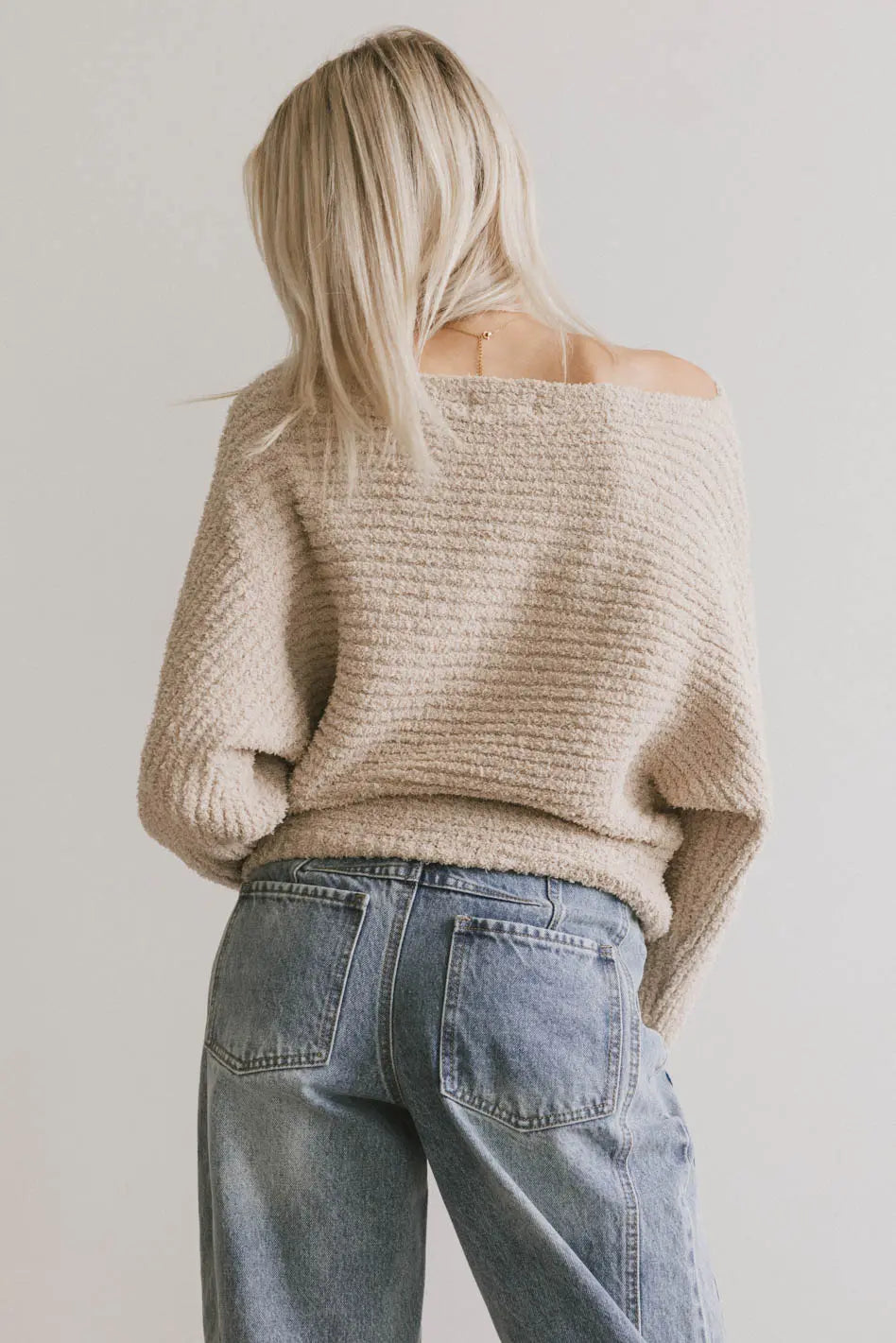 Calia Knit Sweater in Tan