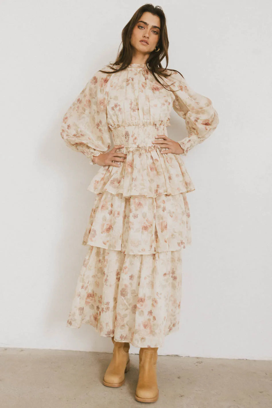 Evangeline Tiered Maxi Dress Groovy Mimi Evangeline Tiered Maxi Dress Groovy Mimi