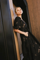 Bethany Maxi Dress in Black