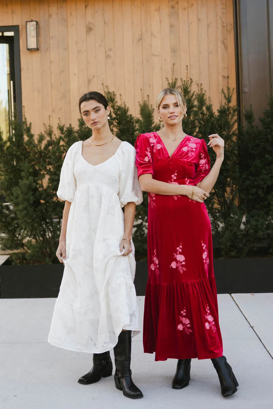 bethany maxi dress Bethany Floral Maxi Dress - Flamingo + Tangerine Flamingo + Tangerine