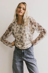 Kenna Mesh Top