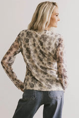 Kenna Mesh Top
