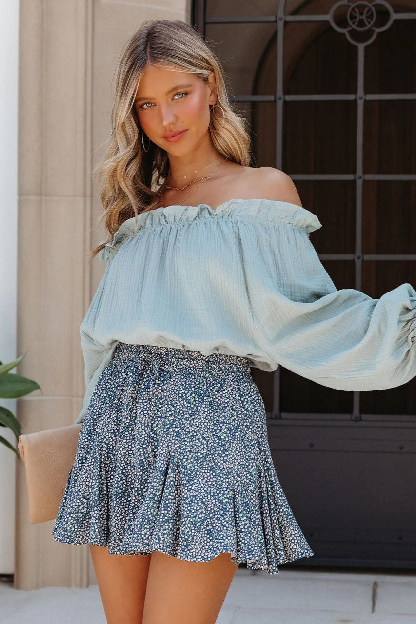 A Little Luck Floral Short