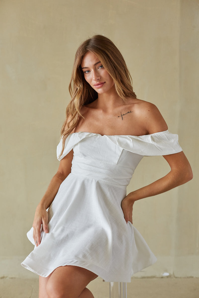 Fit and Flare Mini Dress