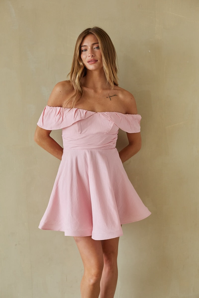 Fit and Flare Mini Dress