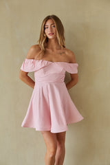 Elegant Fit and Flare Mini Dress