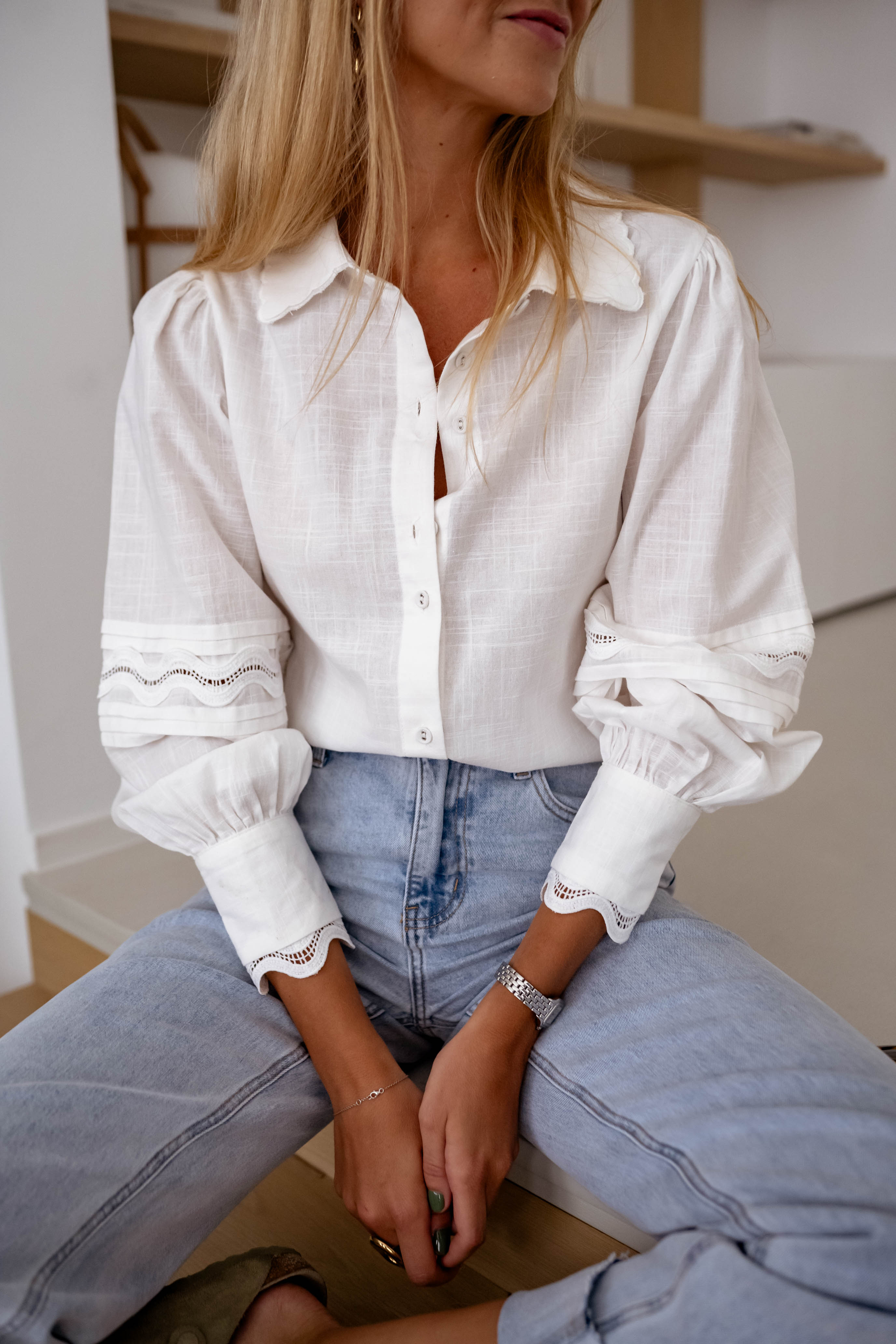 White Button Down Shirt