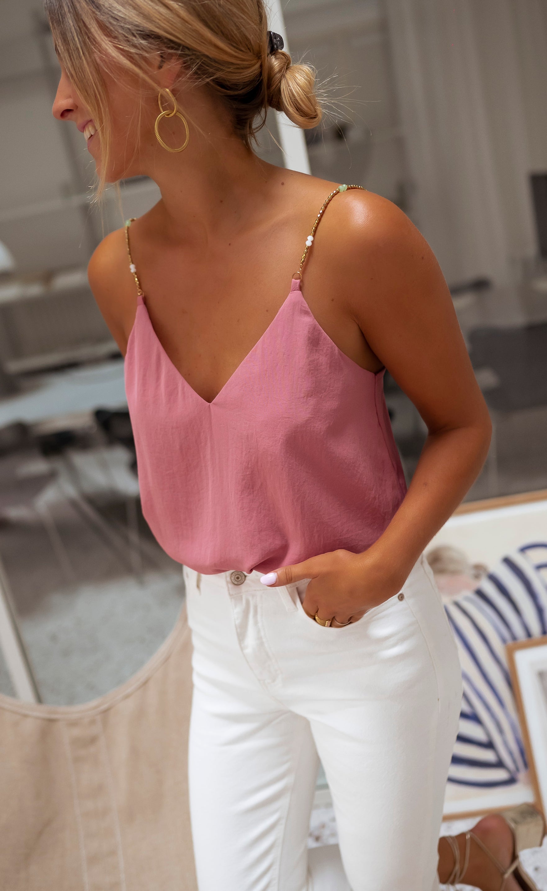 Dusty Pink Tank Top