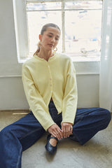 Basic Button Down Knit Cardigan