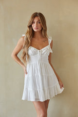 Sweet Ruffle Mini Dress