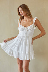 Sweet Ruffle Mini Dress