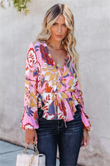 Never Too Much Adjustable Printed Top