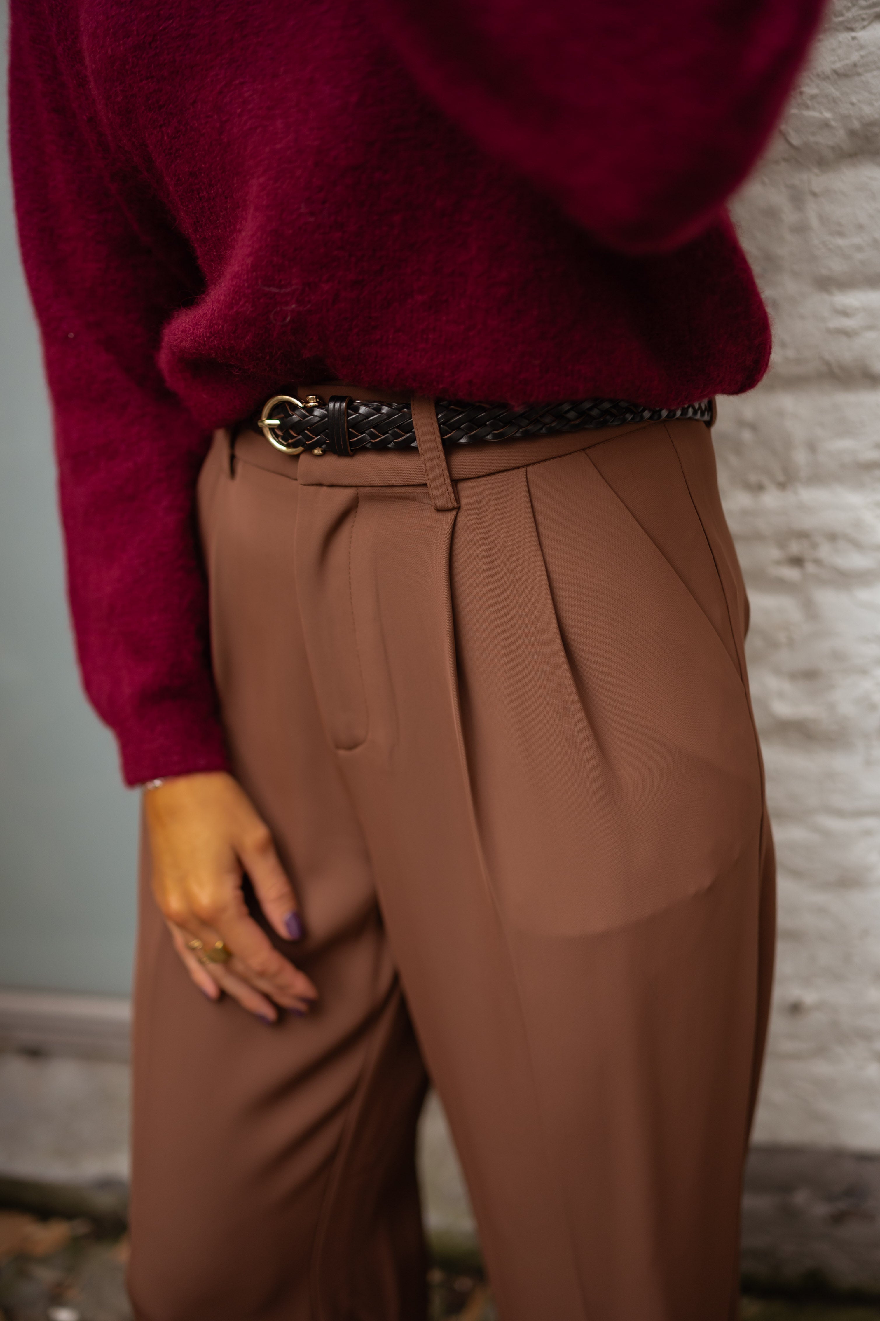 Chocolate Loose Fit Pants