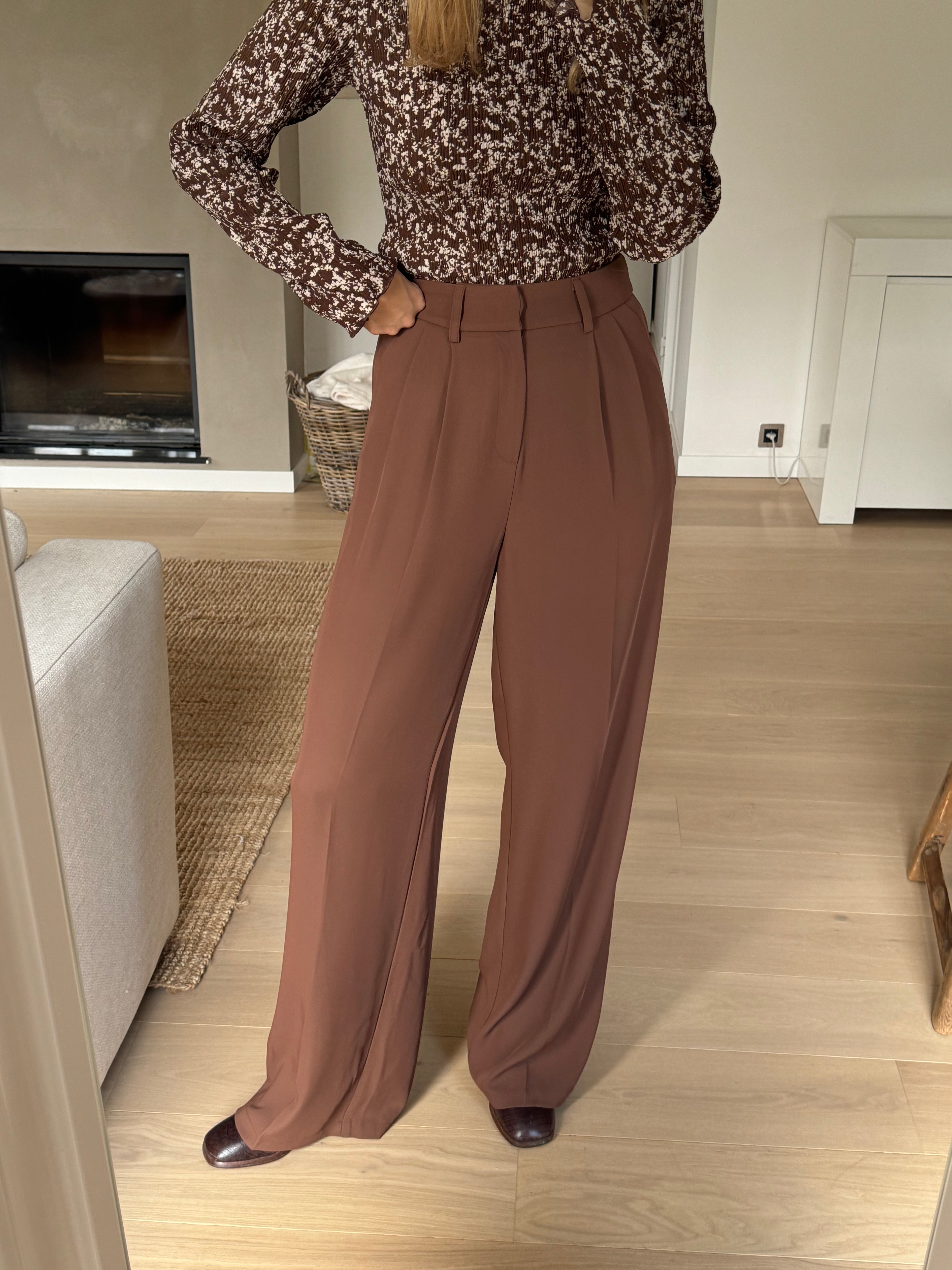 Chocolate Loose Fit Pants