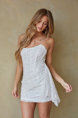Vivian Corset Sequin Mini Dress