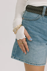 White Long Sleeved Top