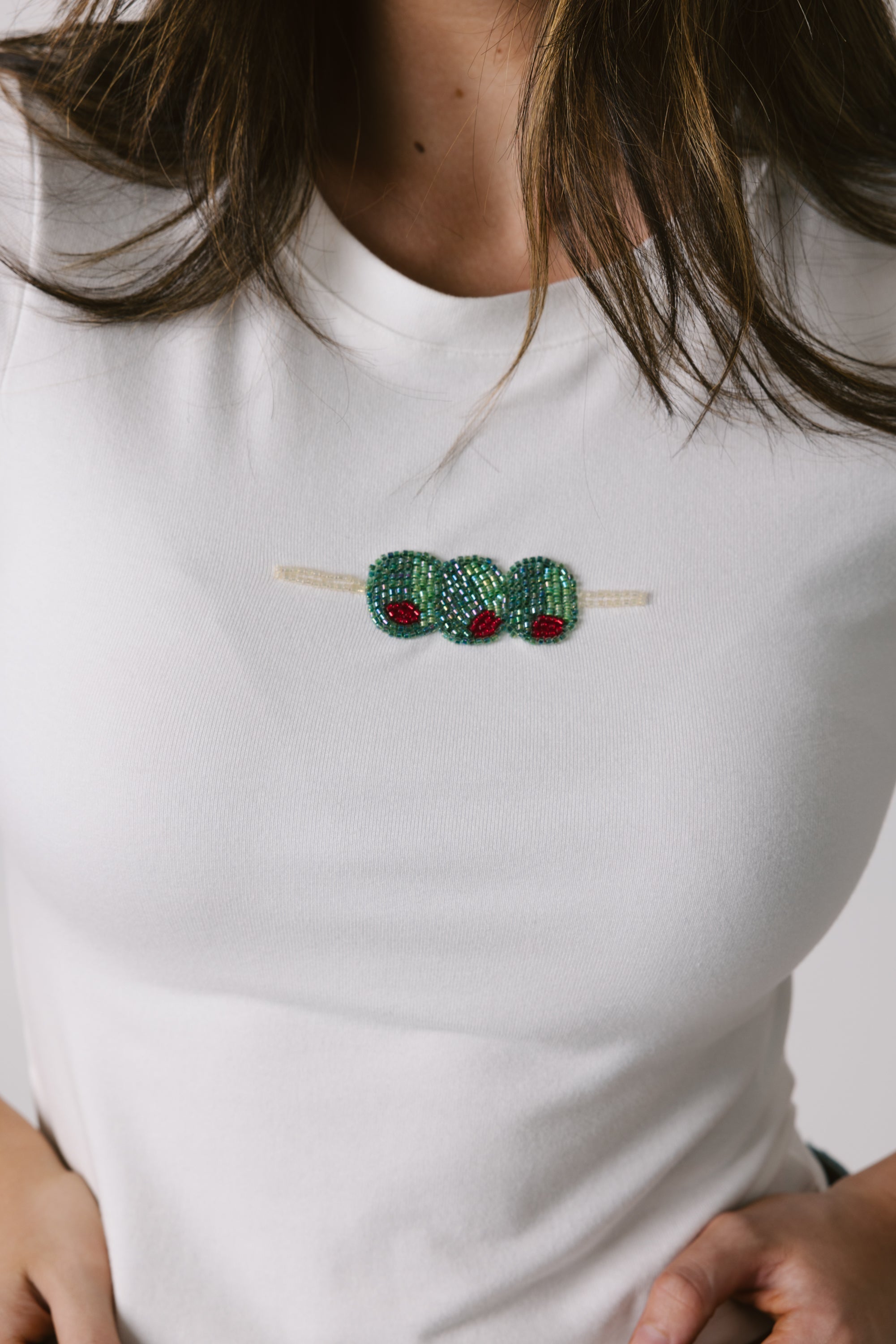 Graphic Print Crop Tee