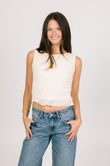 Beige Tank Top