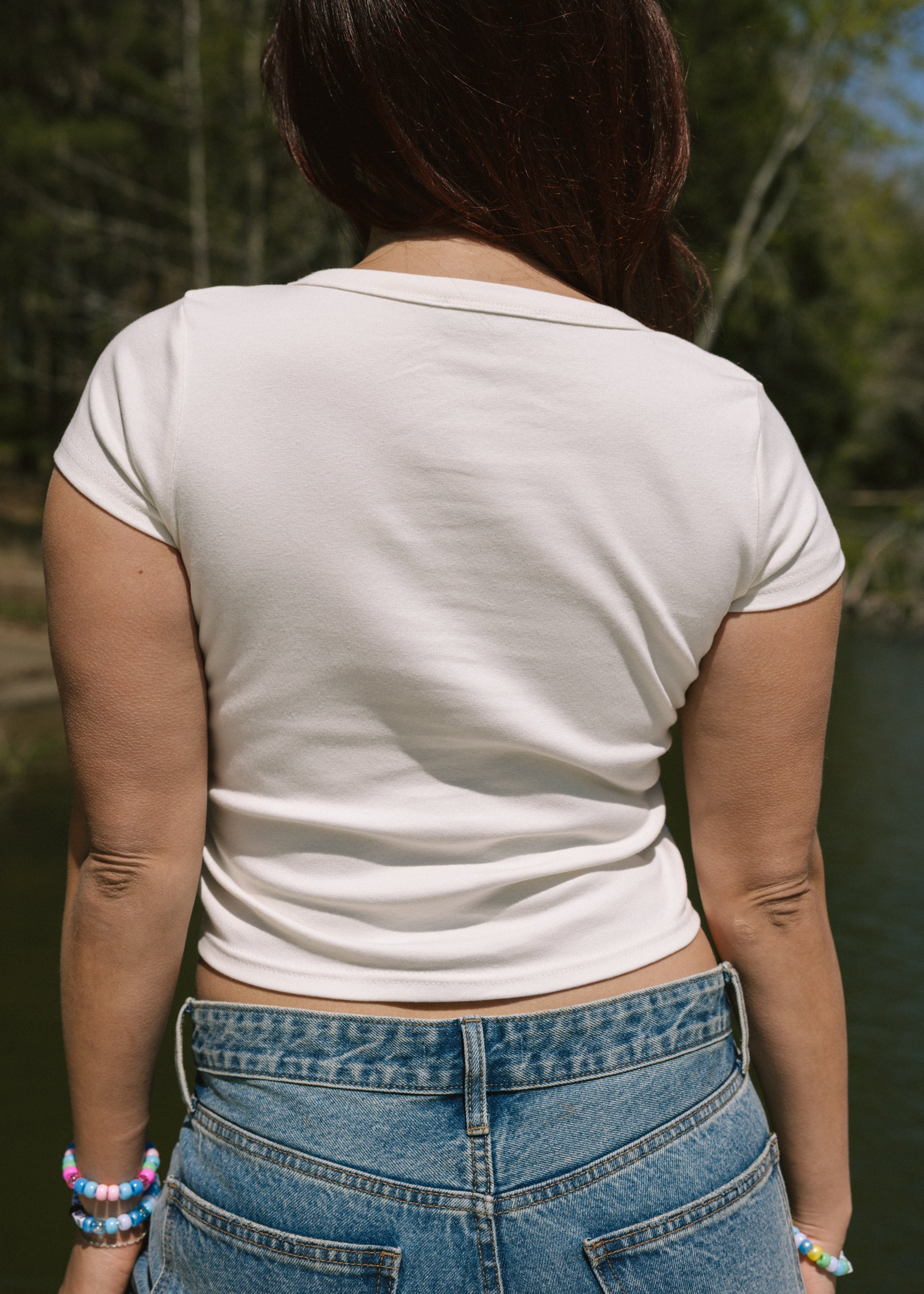 White Fish Baby Tee