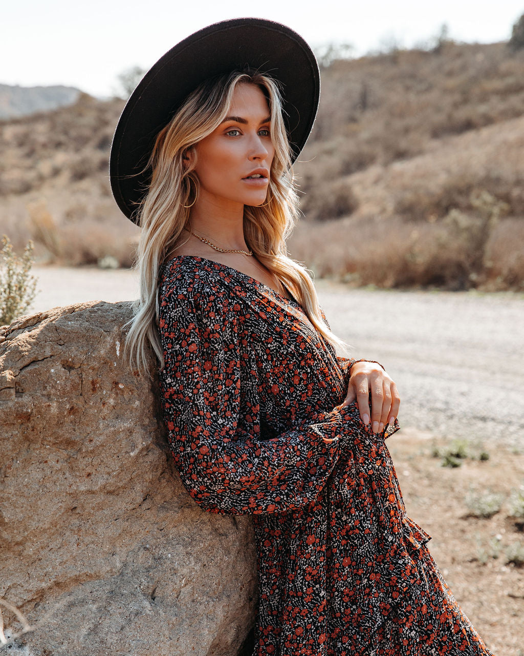 Artistry Pocketed Floral Ruffle Tiered Maxi Dress