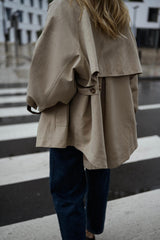 Khaki Button Down Jacket