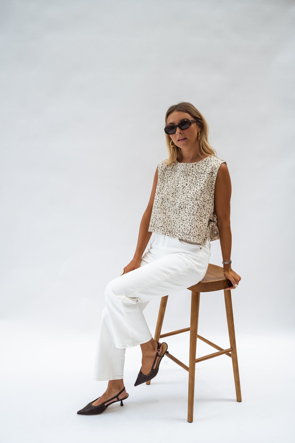 Leopard Print Tank Top