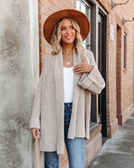Fanning Belted Knit Cardigan - FINAL SALE