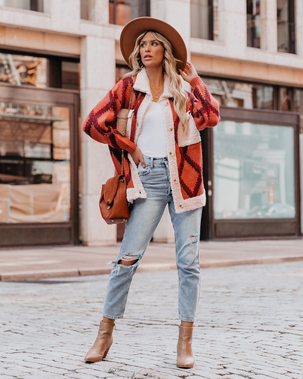 Parkside Patterned Knit Jacket
