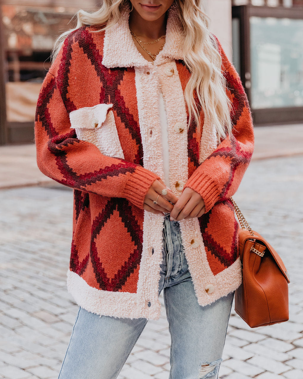 Parkside Patterned Knit Jacket