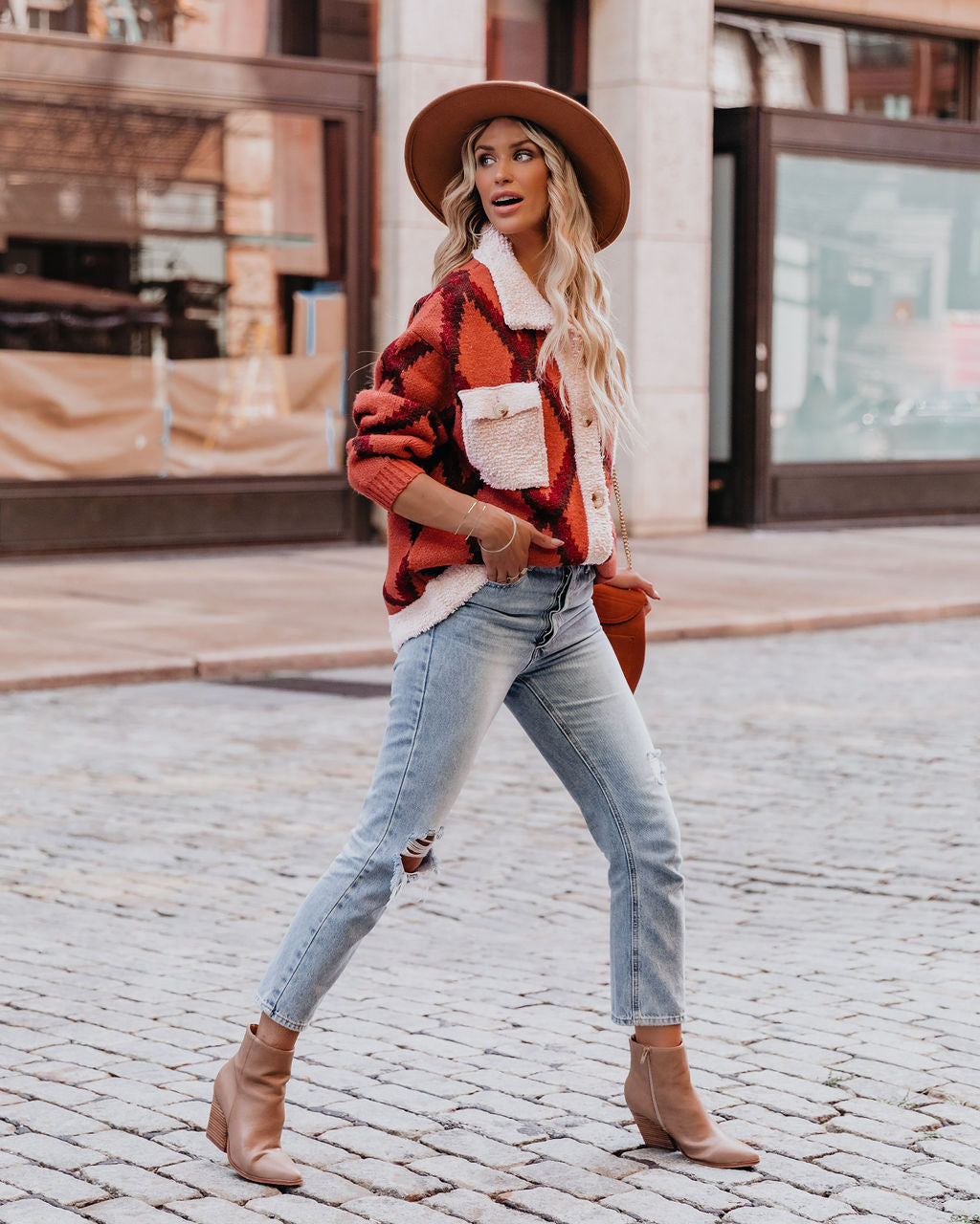 Parkside Patterned Knit Jacket