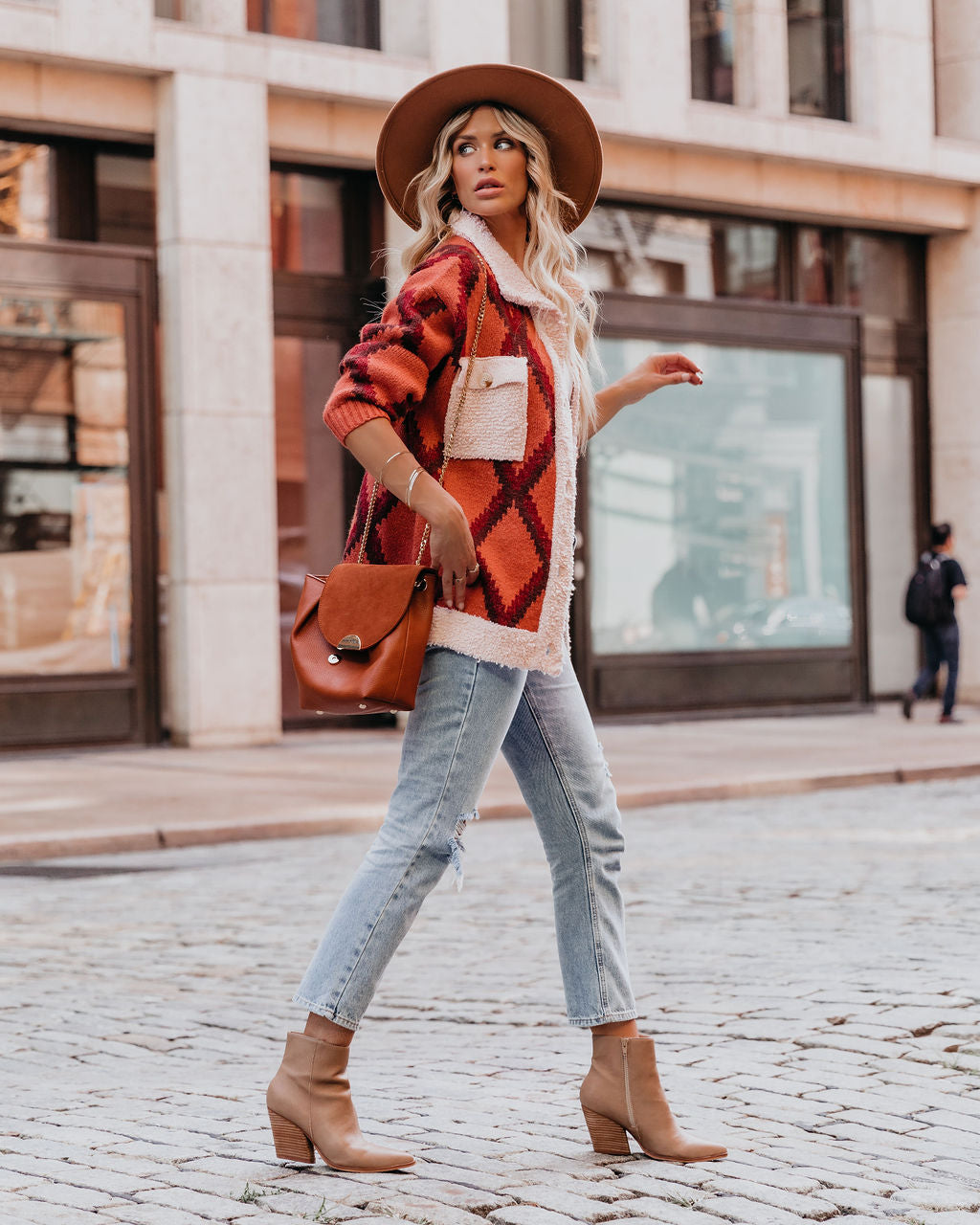 Parkside Patterned Knit Jacket