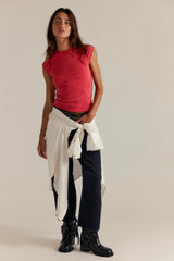 Watermelon Red Short Sleeves Tee