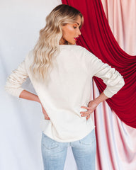 Smooch Premium Cotton Blend Raglan Pullover - FINAL SALE