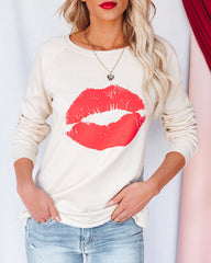 Smooch Premium Cotton Blend Raglan Pullover - FINAL SALE