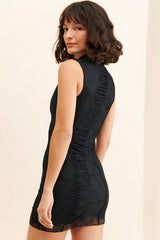 Black Bodycon Mini Dress