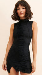 Black Bodycon Mini Dress