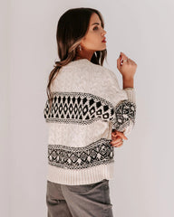 Vintage Cable Knit Sweater