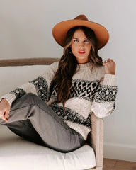 Vintage Cable Knit Sweater
