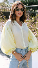 White Button Down Blouse
