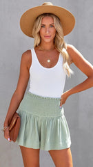 Mint Green Mini Skort