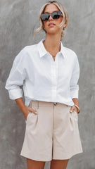 White Button Down Shirt