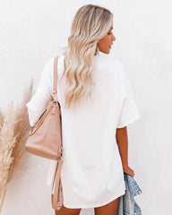 White Short Sleeves Tee